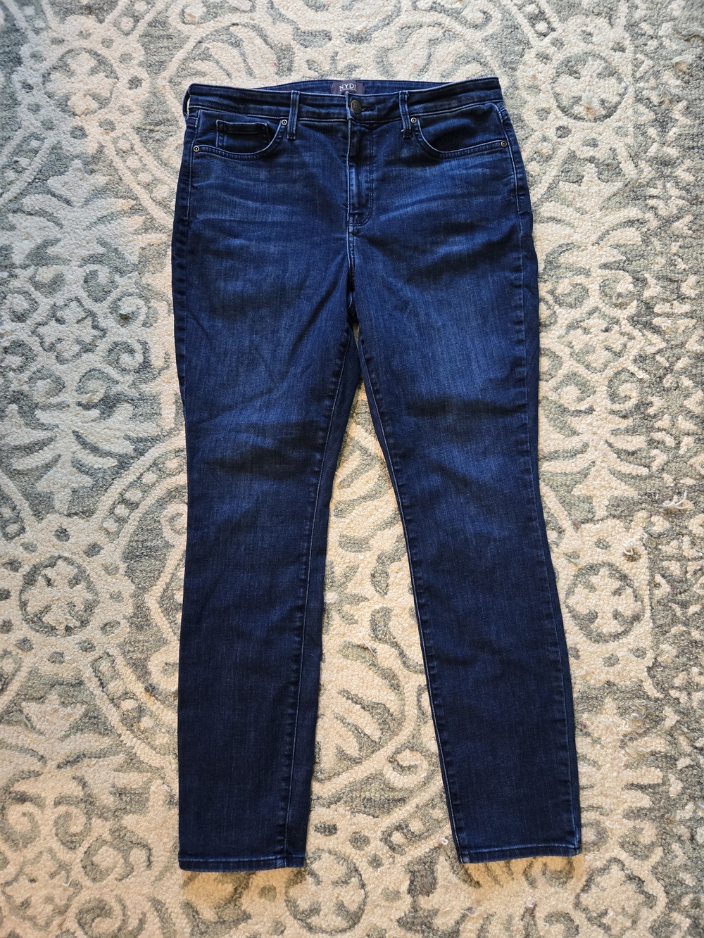 NYDJ Dark Indigo Skinny Jeans